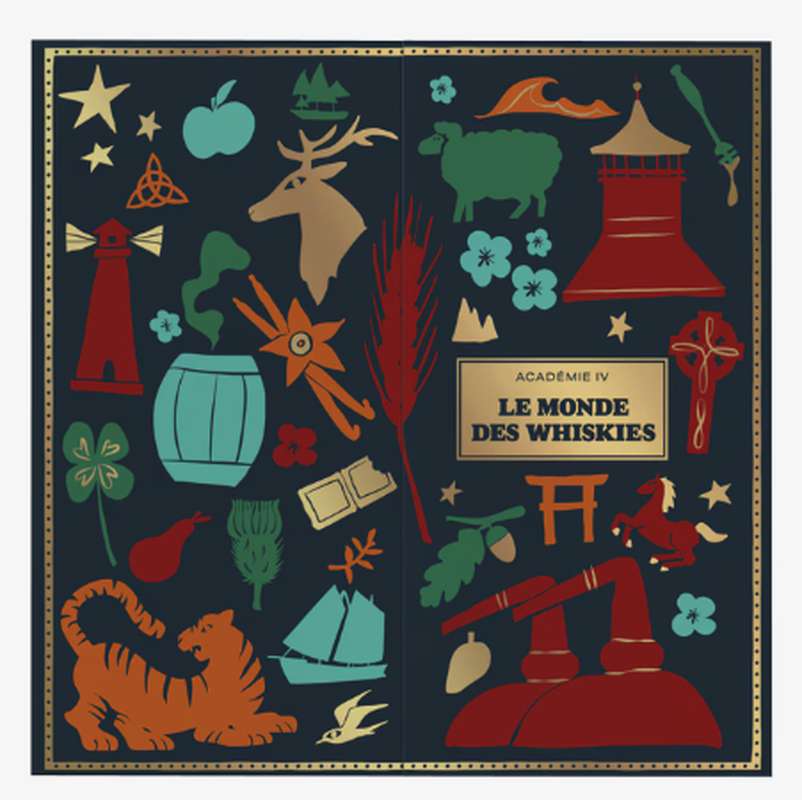 Calendrier de l'Avent Le Monde des Whiskies, La Maison du Whisky (24 flacons dégustation)