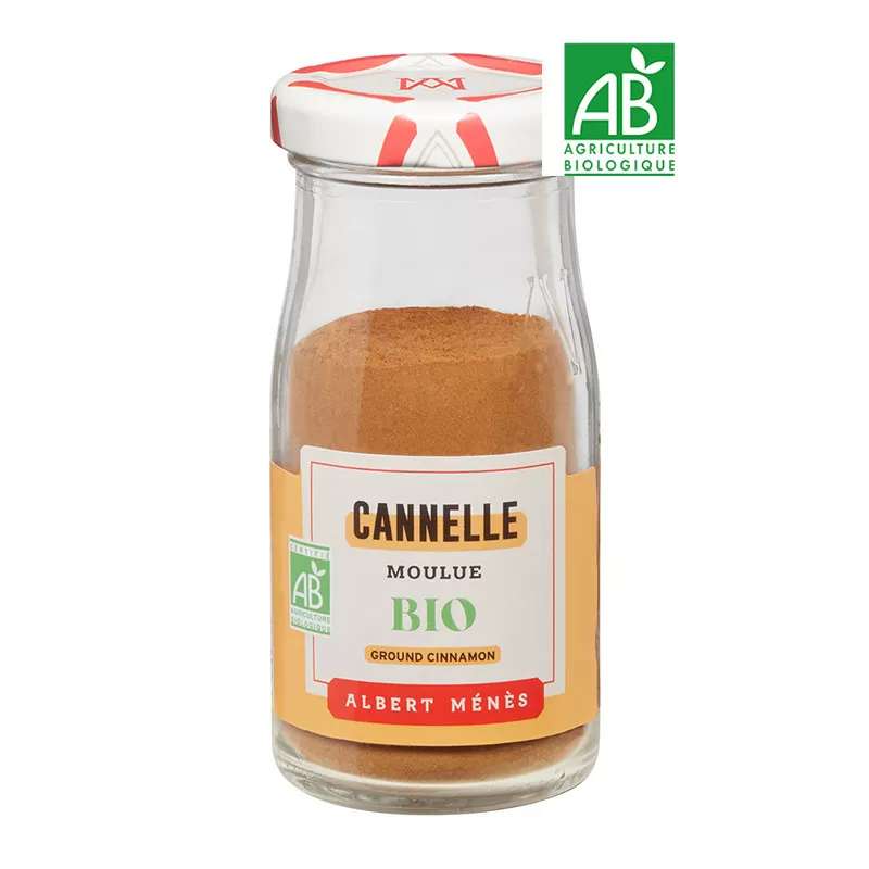 Cannelle moulue BIO, Albert Ménès (25 g)