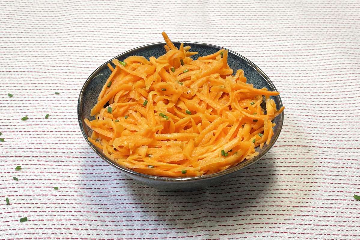 Carottes râpées vinaigrette, Frichti (125 g) La Belle Vie Courses en Ligne Livraison à