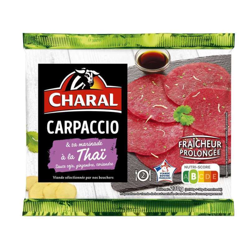 Carpaccio à la Thai, Charal (230 g)