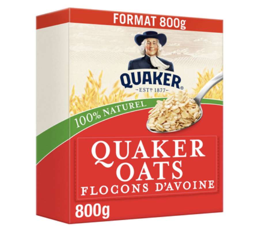 Céréales aux flocons d'avoine, Quaker (800 g)