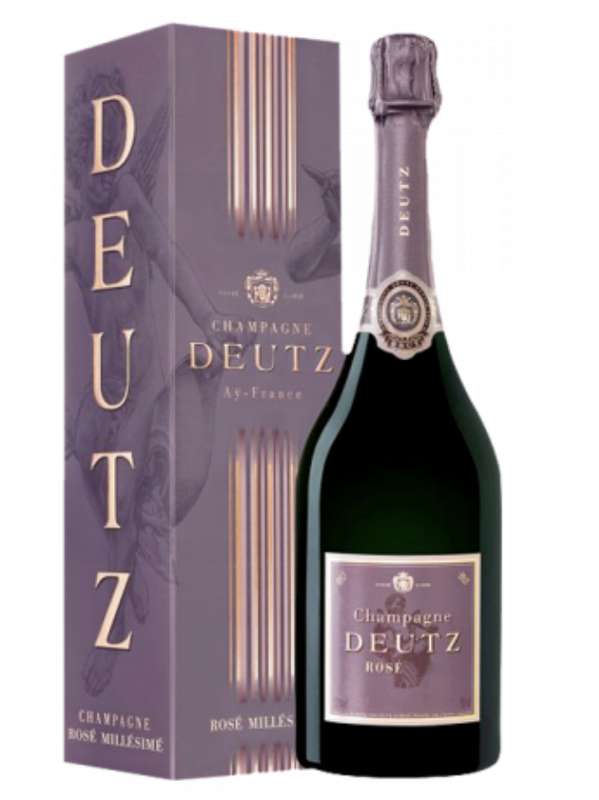 Champagne Brut Rosé Millésimé 2019 avec étui, Deutz (75 cl)
