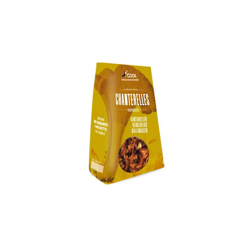 Chanterelles séchées BIO, Cook (25 g)