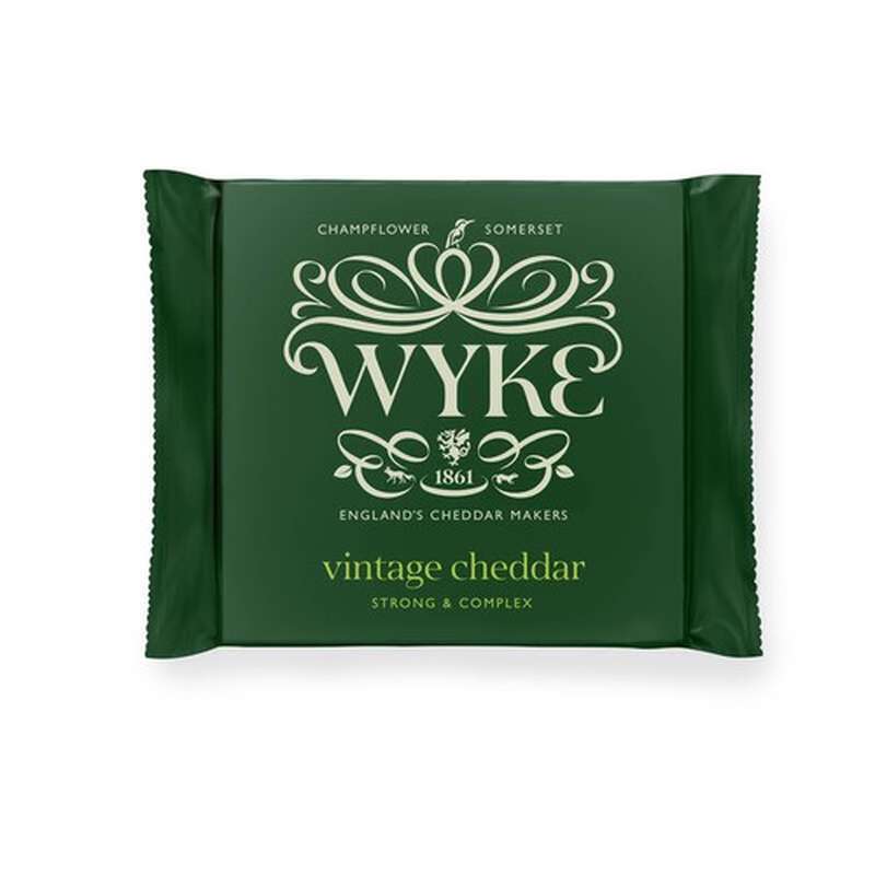 Cheddar Ivy's Vintage cheddar, Wyke Farms Wyke (200 g)
