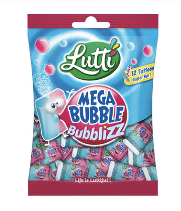 Chewing gum Bubbliz, Lutti   (175 g)