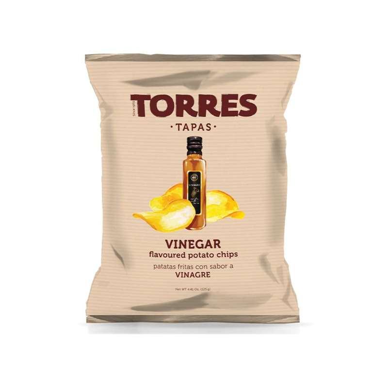 Chips sélection Tapas au vinaigre, Torres (125 g)