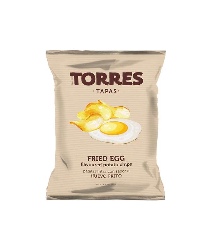 Chips sélection Tapas saveur oeufs au plat, Torres (125 g)