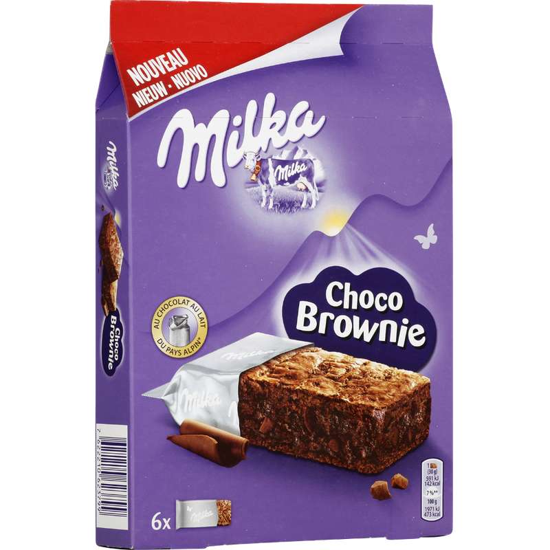 Gateau Choco Brownie Individuel Milka 180 G La Belle Vie Changez Votre Vision Des Courses