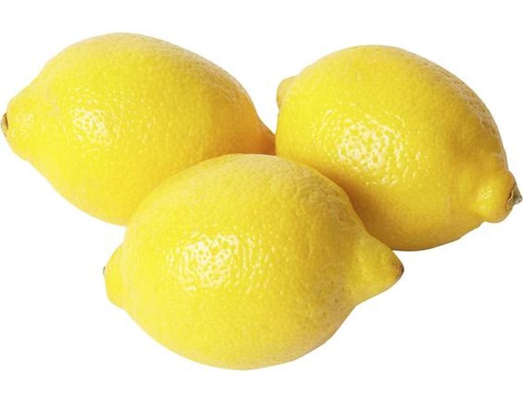 Lot de 3 citrons jaunes (calibre moyen), Afrique du Sud