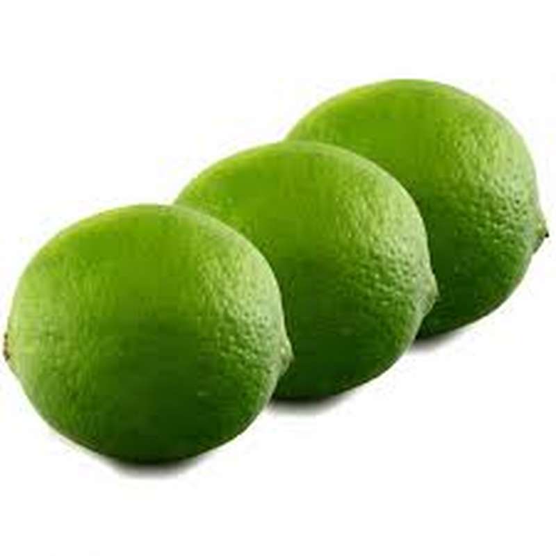 Lot de 3 citrons vert Lime BIO, Colombie