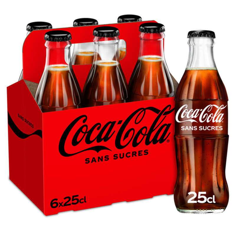 Pack De Coca Cola Z ro Bouteille En Verre 6 X 25 Cl La Belle Vie Pack De Coca Cola Z ro Bouteille En Verre 6 X 25 Cl La Belle Vie