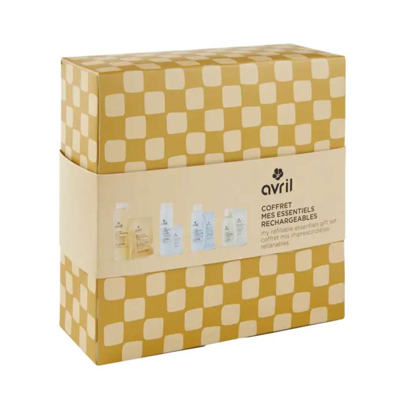 Coffret Mes Essentiels rechargeable peau clean BIO, Avril