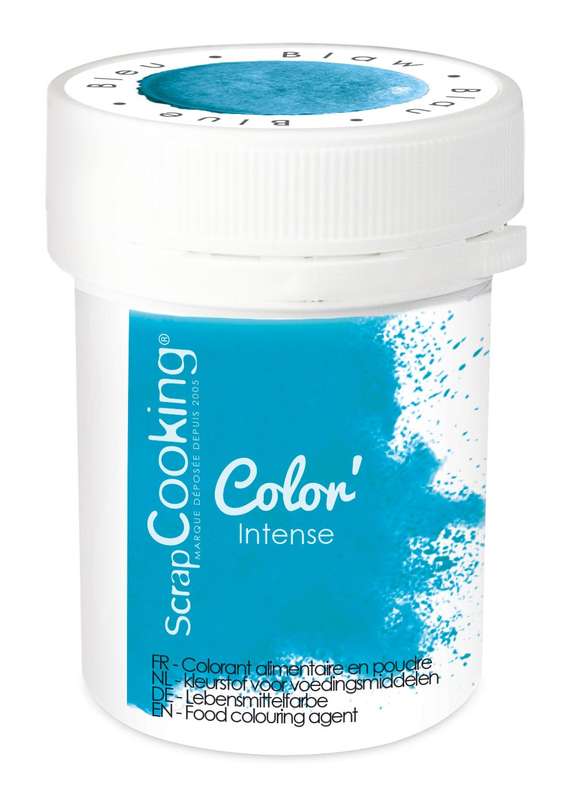 Colorant Artificiel En Poudre Bleu, Scrapcooking (5g)