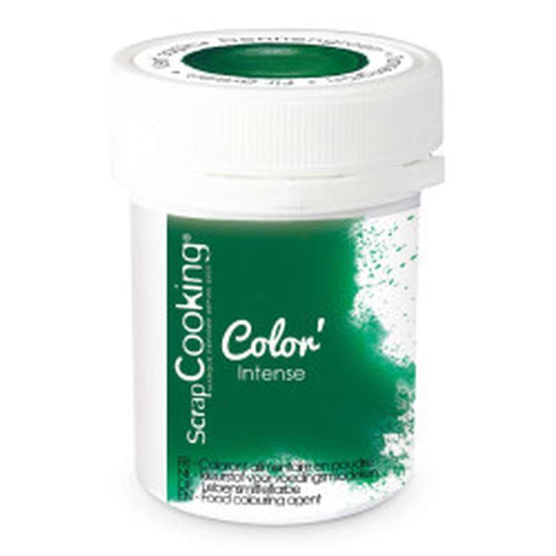 Colorant Artificiel En Poudre Vert Sapin, Scrapcooking (5g)