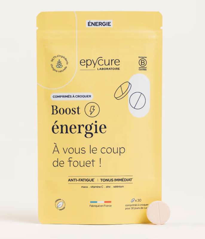 Comprimés boost énergie, Epycure (x 30)