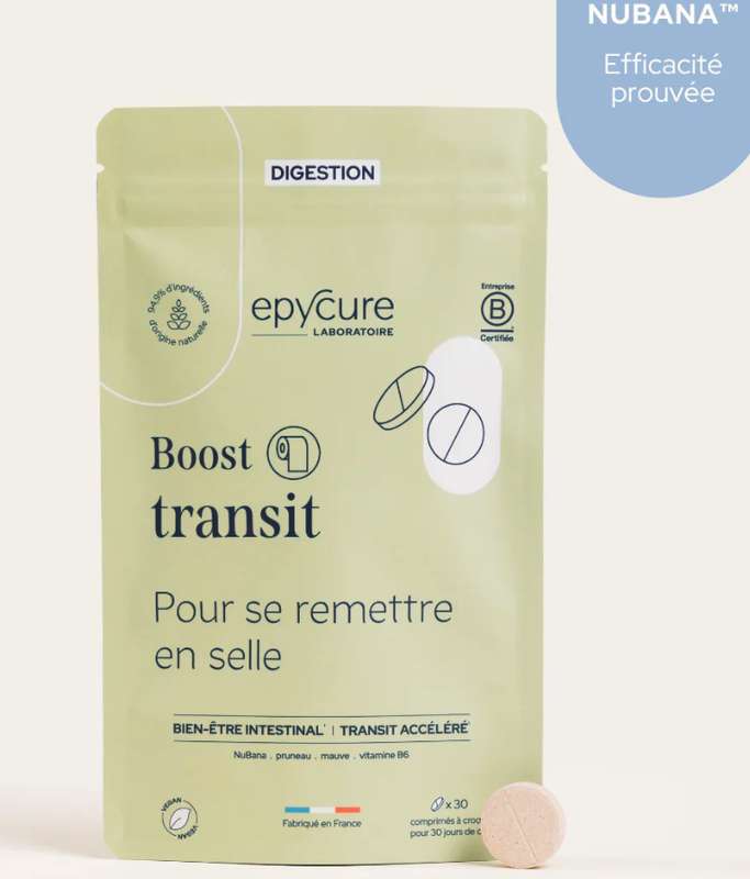 Comprimés boost transit, Epycure (x 30)