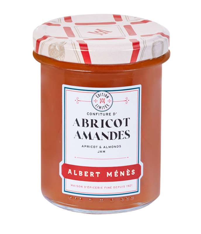 Confiture Abricot Amande, Albert Ménès (280 g) - Edition limitée