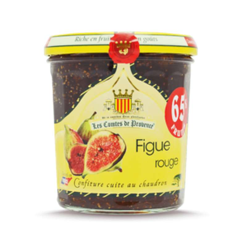 Confiture de figues rouges, Les Comtes de Provence (340 g) La belle vie Changez votre vision