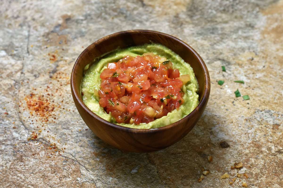 Guacamole y pico de gallo, Frichti (100 g), [Contenant réutilisable]