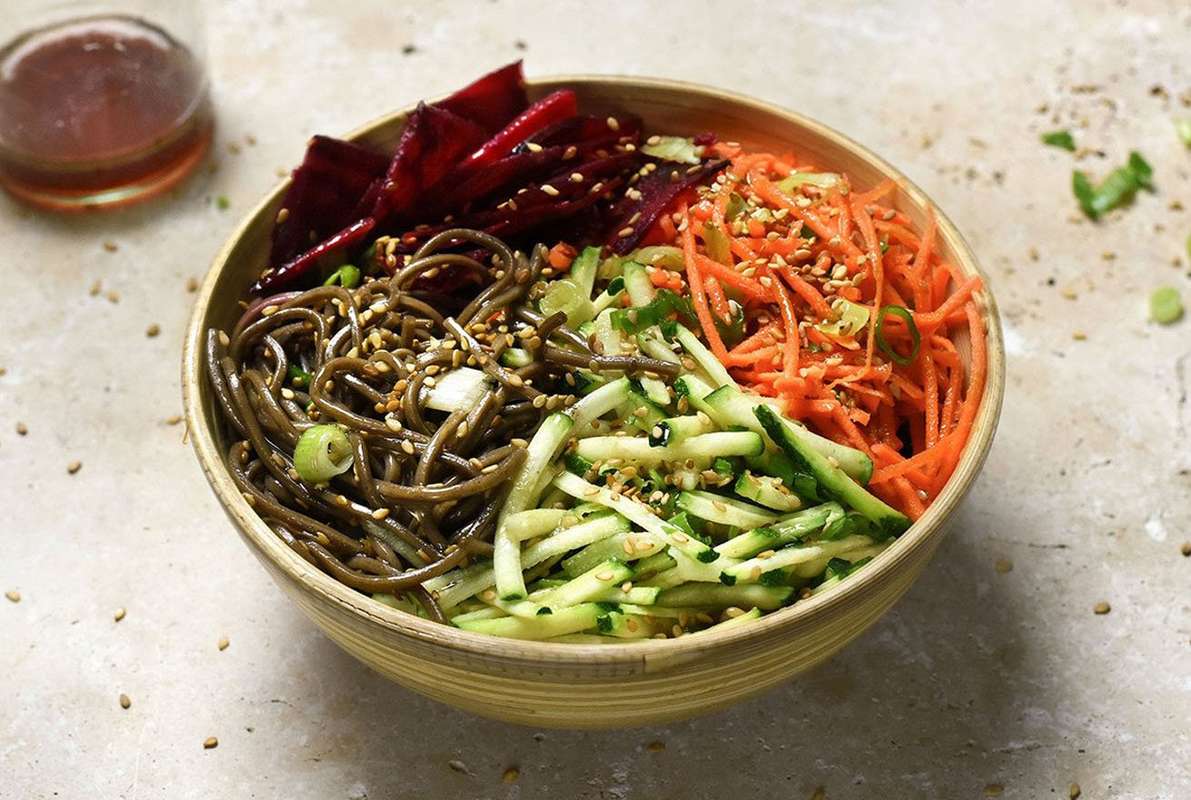 Healthy soba bowl d'été, Frichti (320 g), [Contenant réutilisable]