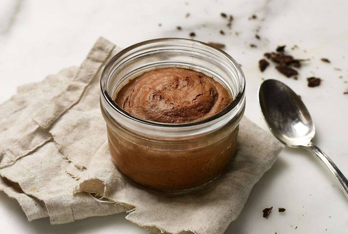 Mousse au chocolat 64%, Frichti (80 g), [Contenant réutilisable]