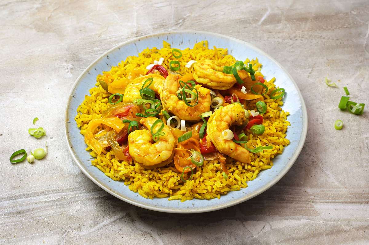 Riz sauté aux crevettes, Frichti (335 g), [Contenant réutilisable]