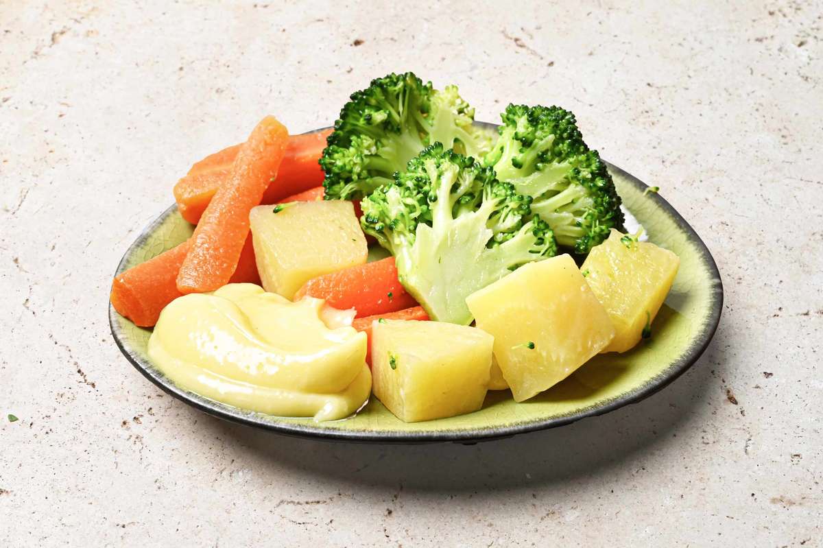 Aïoli & légumes vapeur, Frichti (150 g), [Contenant réutilisable]