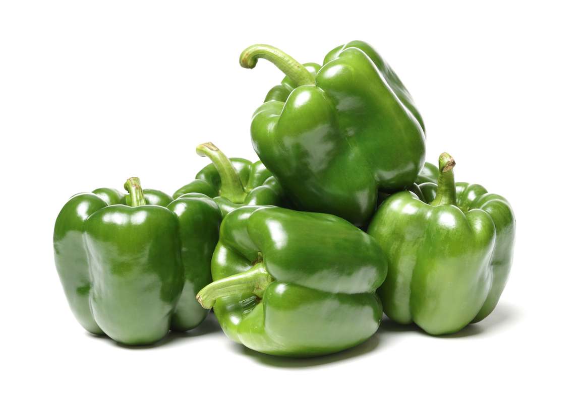ANTI-GASPI Pack de 1 Kg de poivrons verts BIO, Espagne