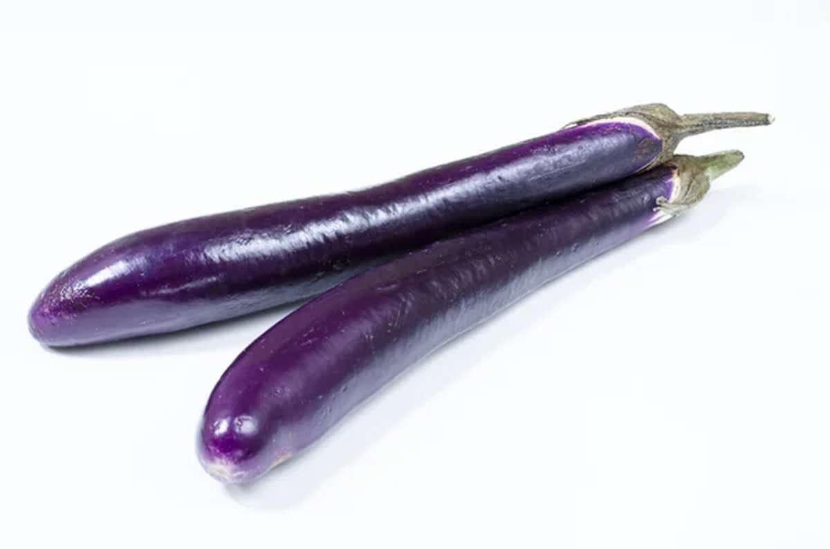 Aubergine longue chinoise / japonaise (Env. 500g), Italie