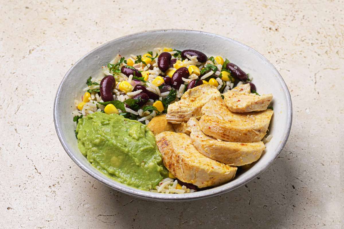 Burrito bowl, Frichti (390 g), [Contenant réutilisable]