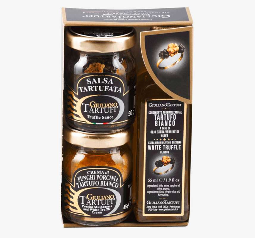 Coffret autour de la truffe, Giuliano Tartufi (80 g)