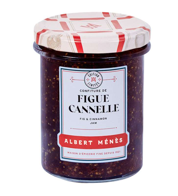 Confiture Figue et Cannelle, Albert Ménès (280 g) - Edition limitée