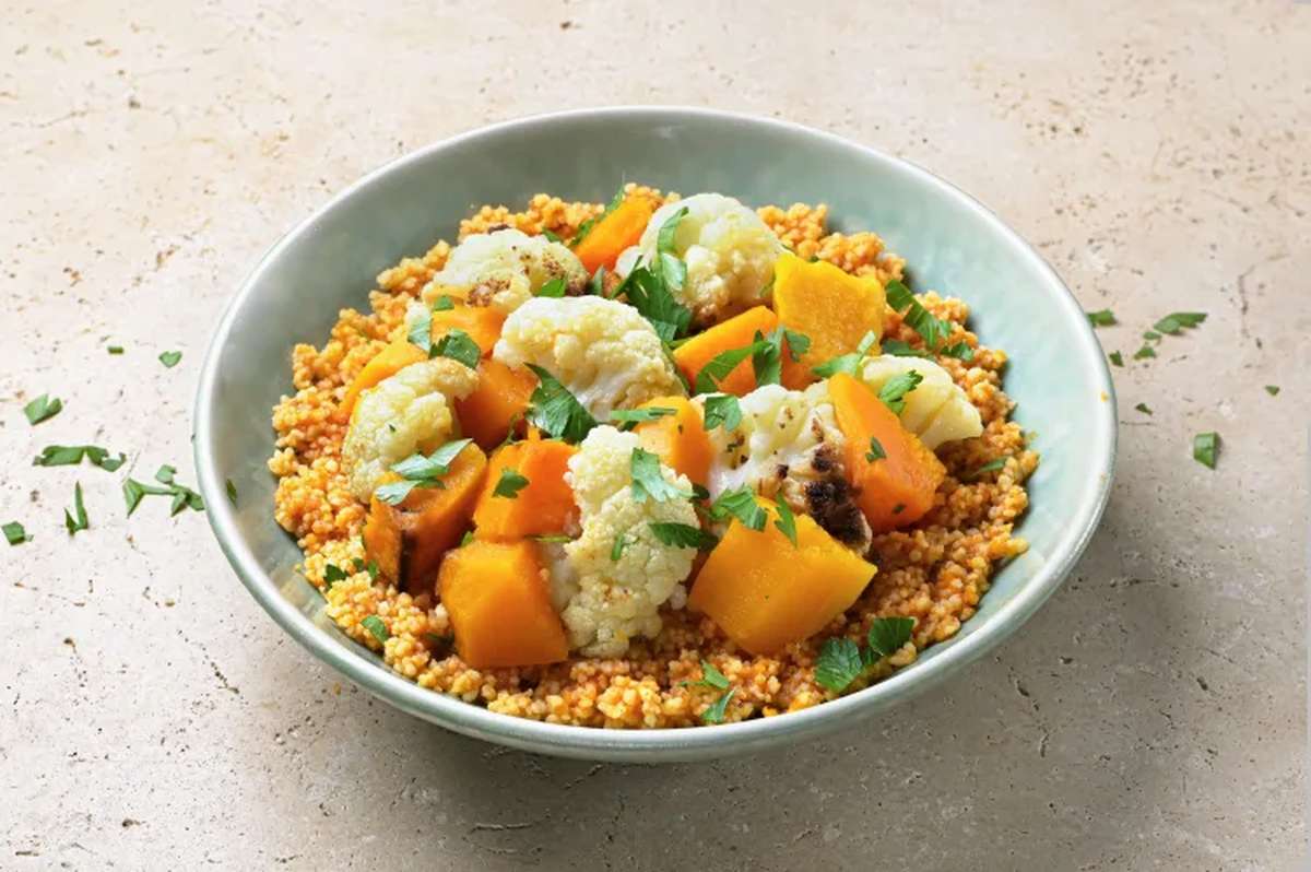 Couscous de légumes d'automne, Frichti (380 g), [Contenant réutilisable]