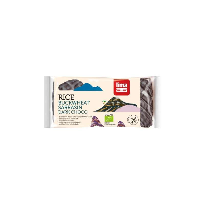 Galettes de chocolat noir BIO, Lima (100 g)