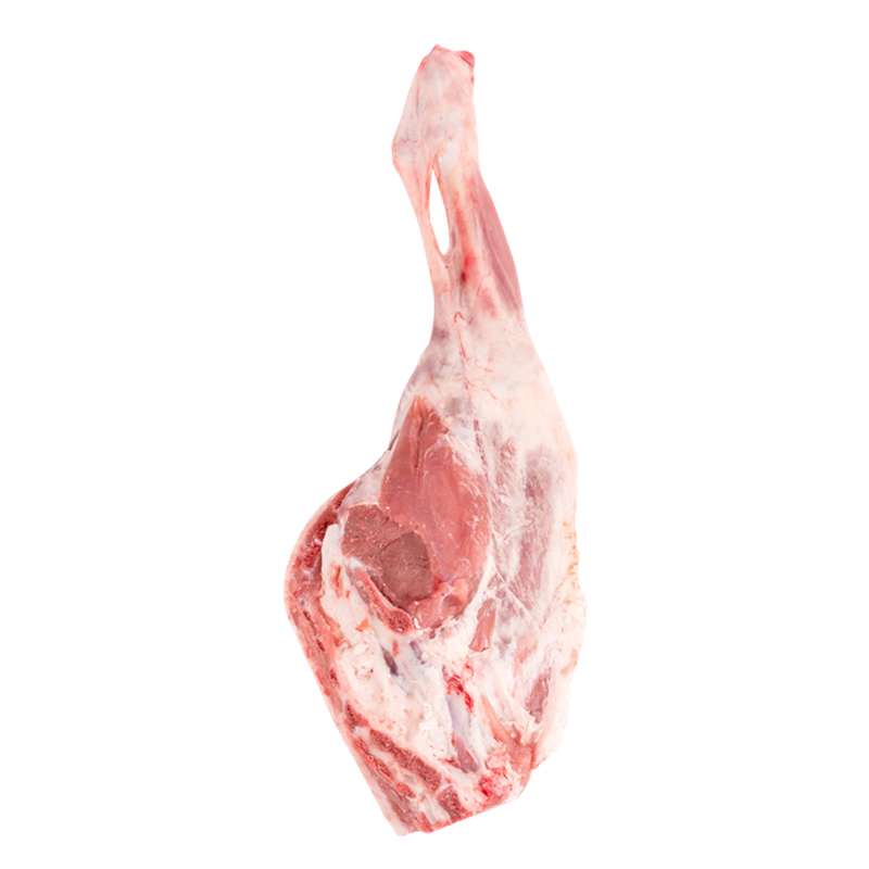 Gigot d’agneau de lait des Pyrénées Axuria Label Rouge avec os (environ 1.1 à 1.2 kg)