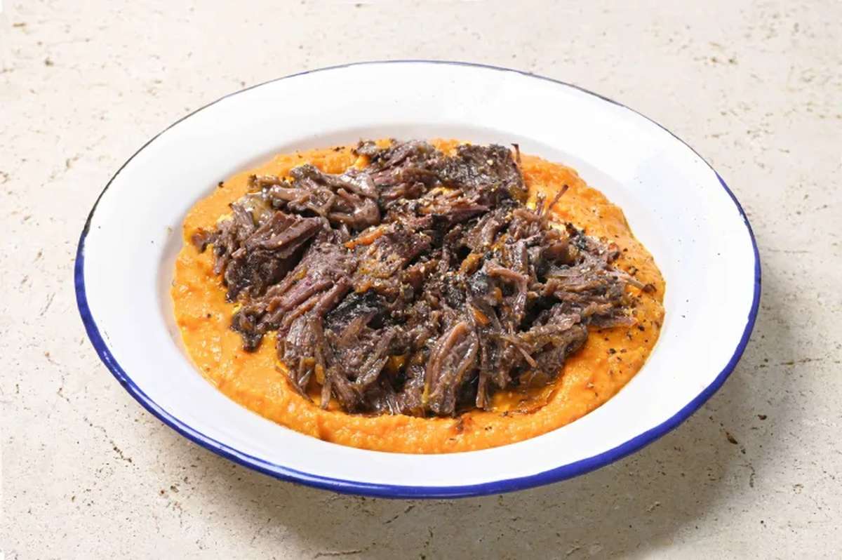 Noix de bœuf de 7h & purée de carottes, Frichti (350 g), [Contenant réutilisable]