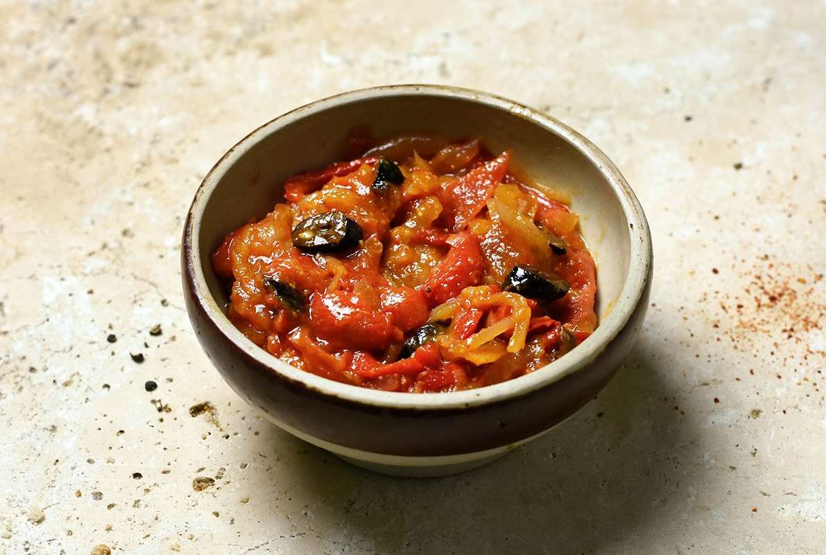 Peperonata siciliana, Frichti (140 g), [Contenant réutilisable]