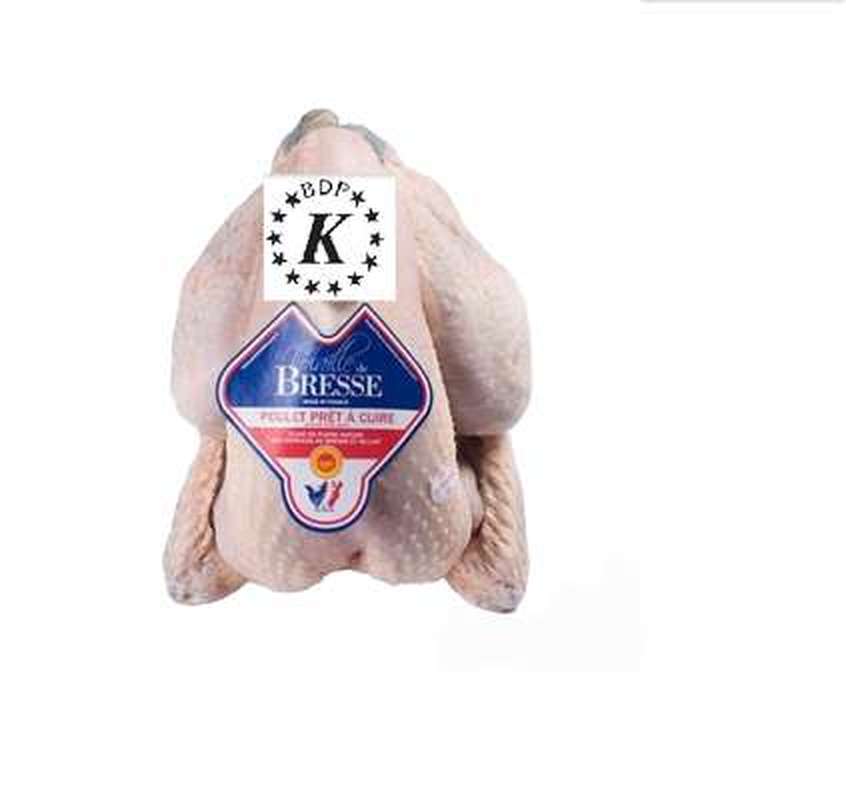 Poulet de Bresse Pac, Ronsard Cacher (environ 1,5 kg 1,6 kg) La