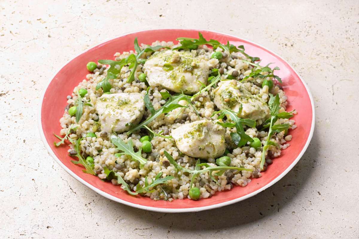 Salade poulette, Frichti (350 g), [Contenant réutilisable]