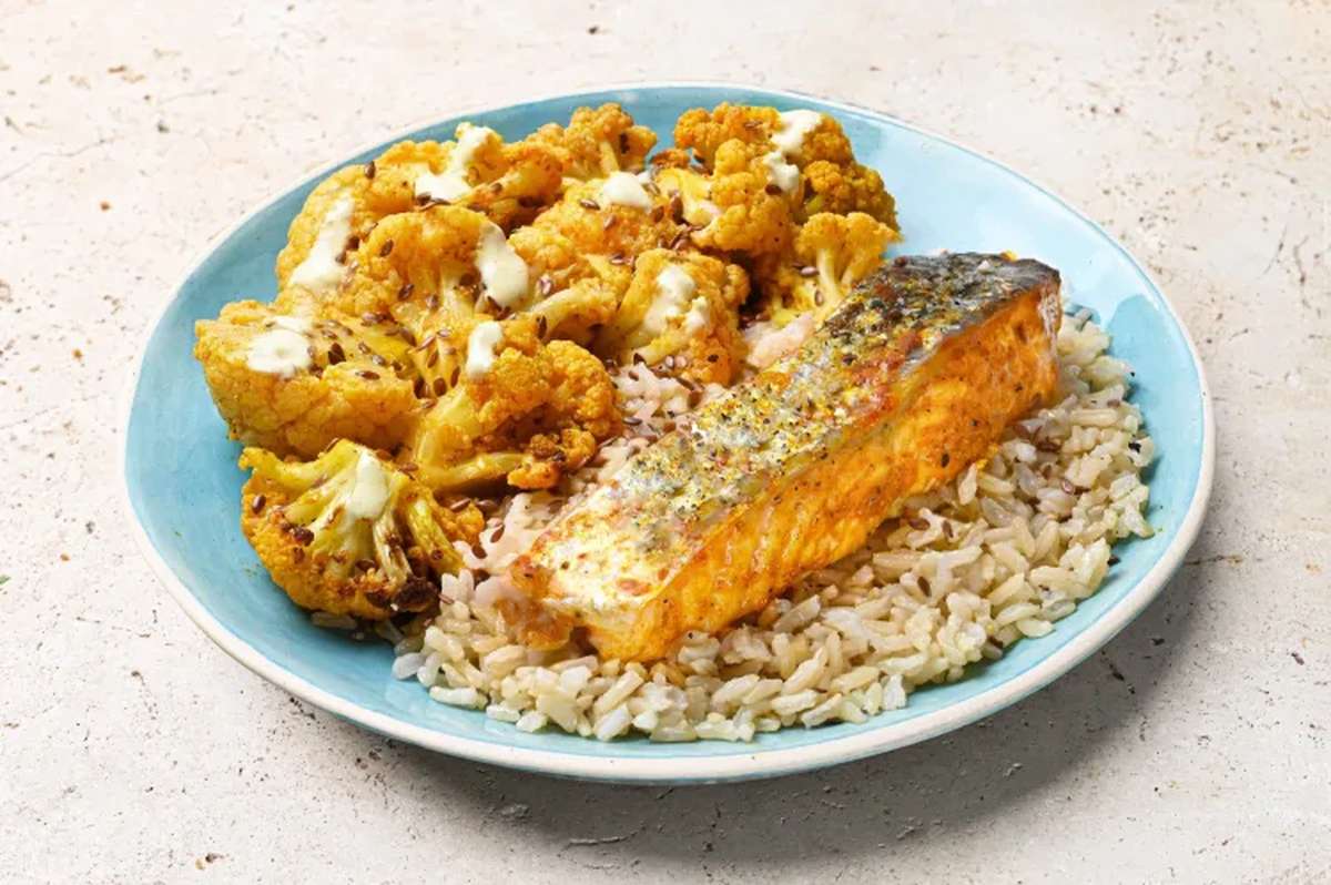 Saumon dans les choux aux graines de lin, Frichti (415 g)