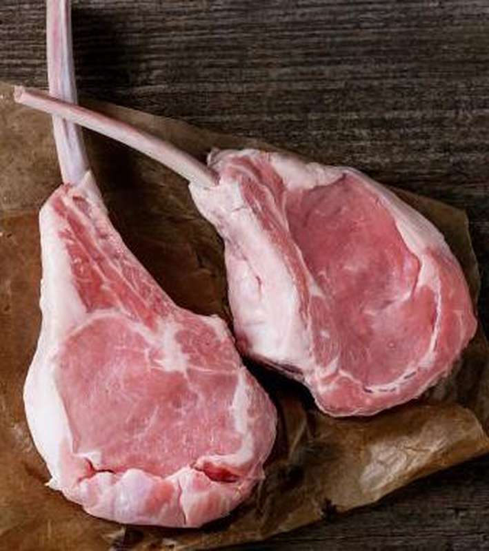 Côte de veau de lait "French racks" (x 1, environ 200 - 300 g)