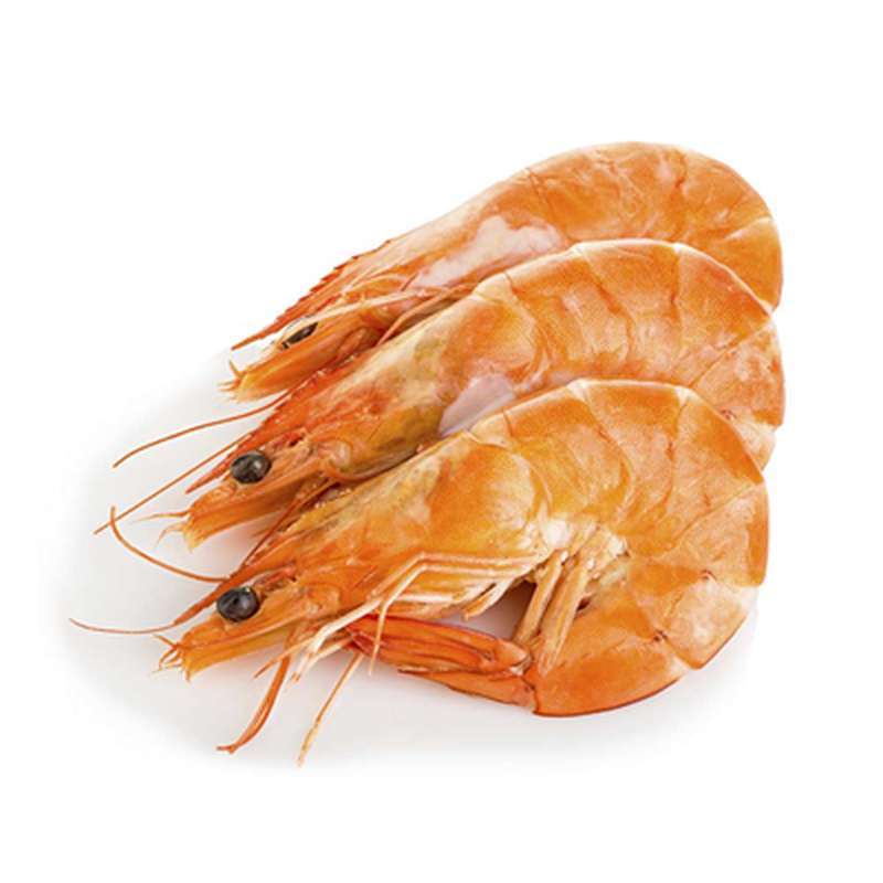 Crevettes cuites réfrigérées 40/60 Equateur (250 - 300 g)