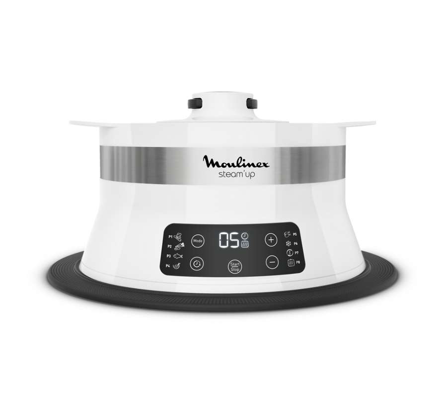 Cuit vapeur Steam Up blanc 550W VJ504010, Moulinex | La Belle Vie ...