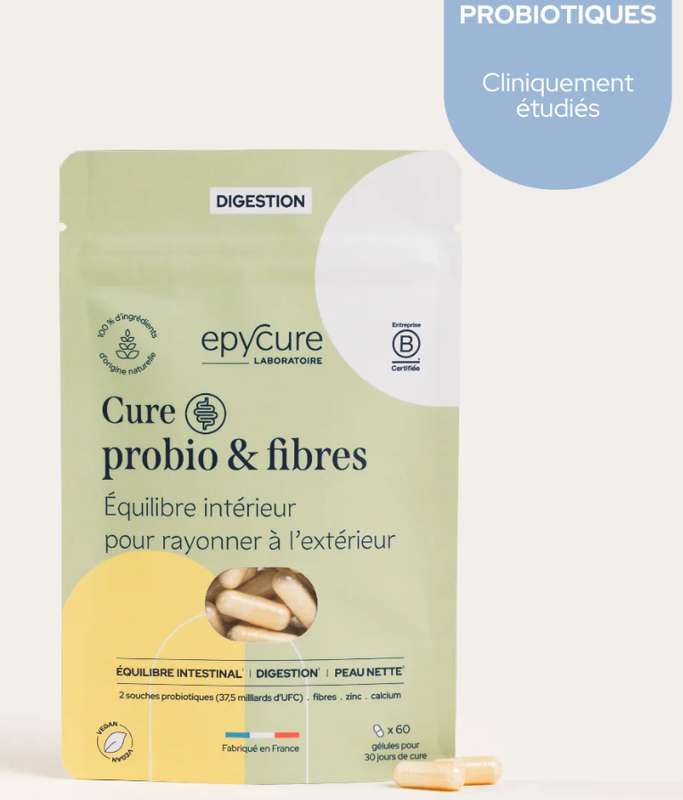 Cure probio & fibres, Epycure (x 60)