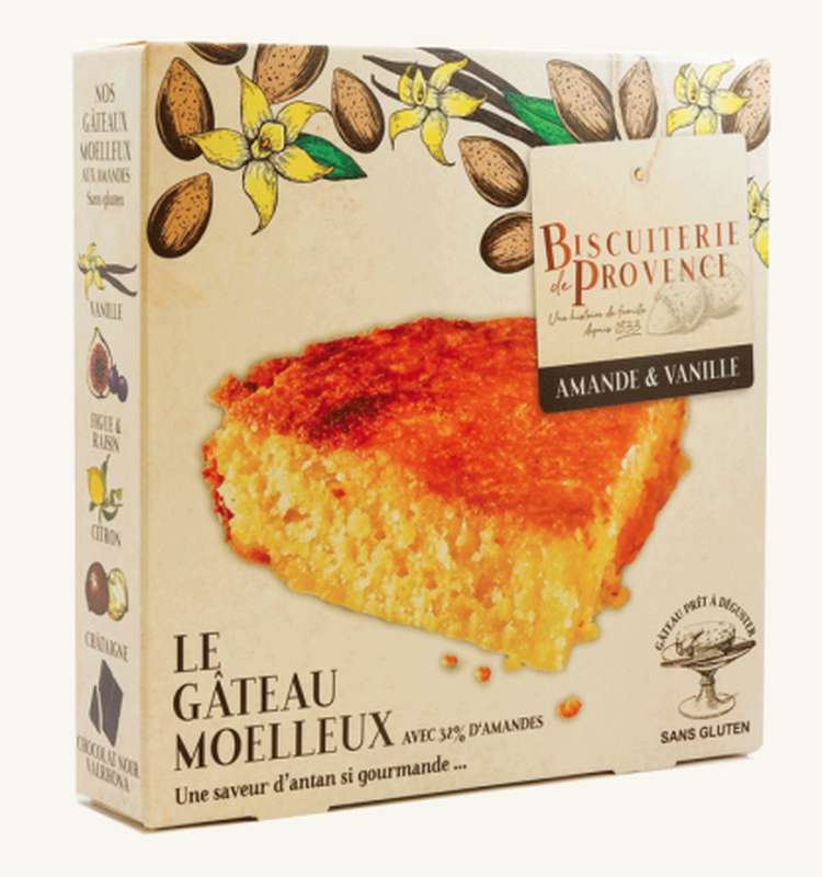 Délices d'Amandier nature Sans Gluten, Biscuiterie de Provence (240 g) La belle vie Changez