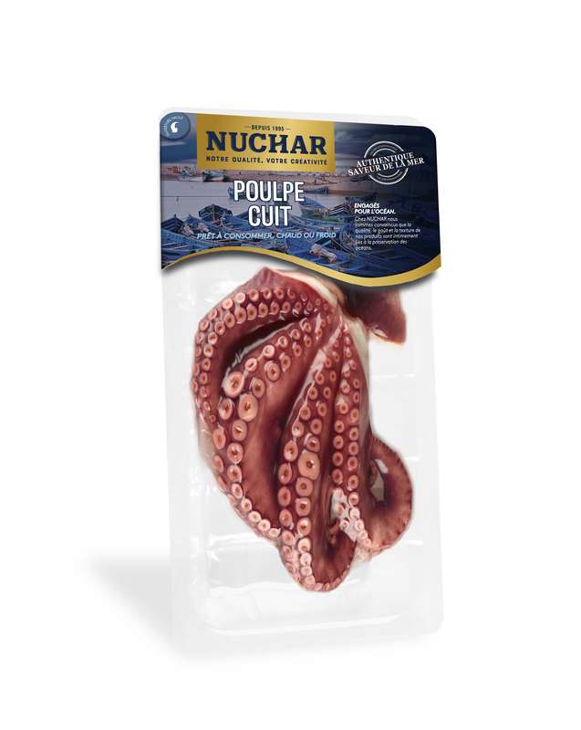 Demi poulpe sélection cuit, Nuchar (400 g)