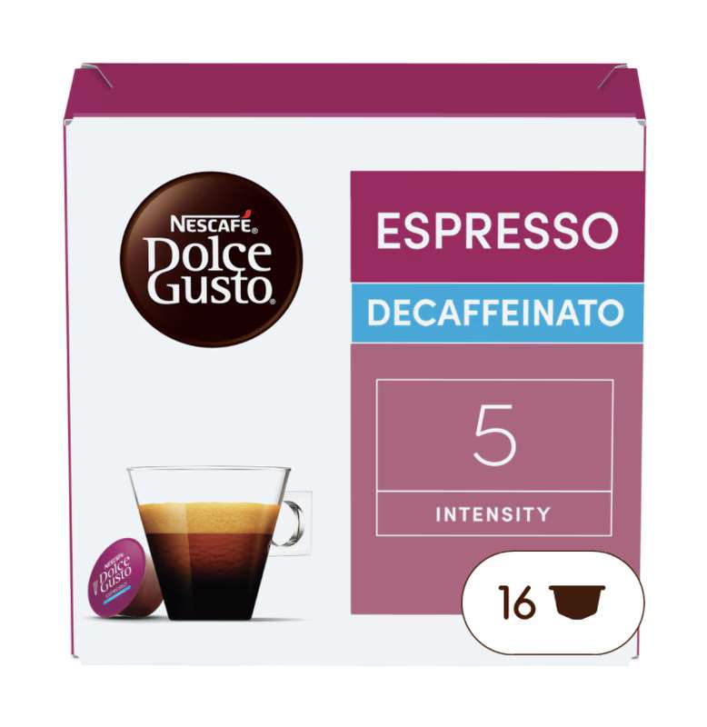 Dolce Gusto Espresso décaffeinato, Nescafé (x 16)