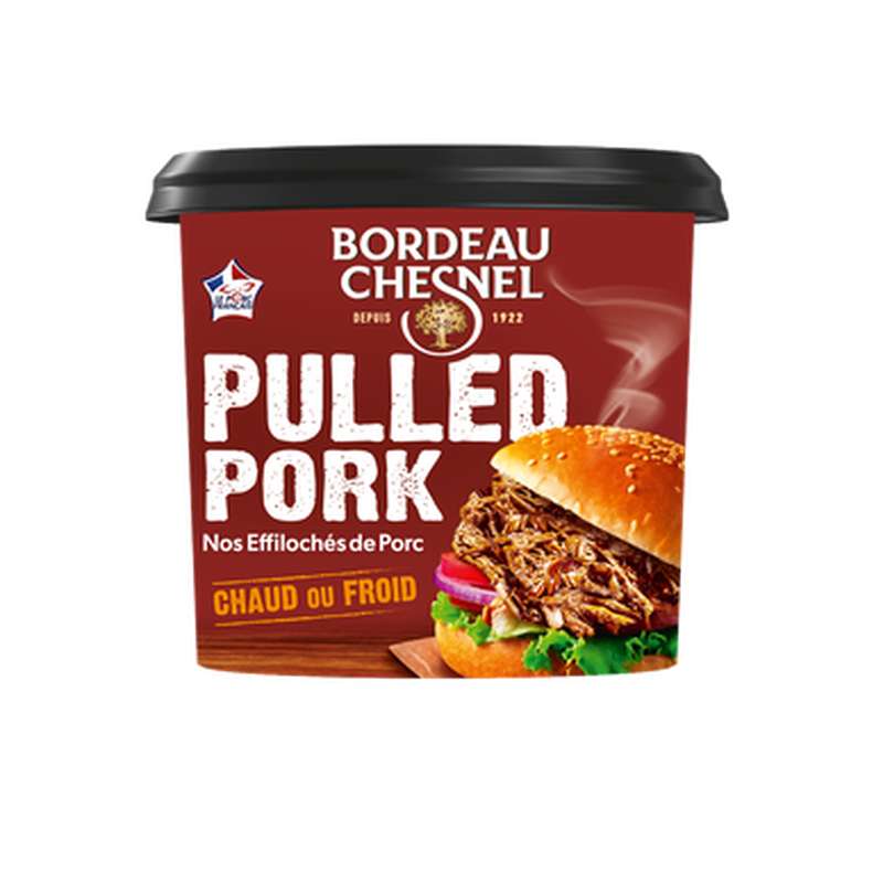Effilochés de porc "pulled pork", Bordeau Chesnel (200 g)