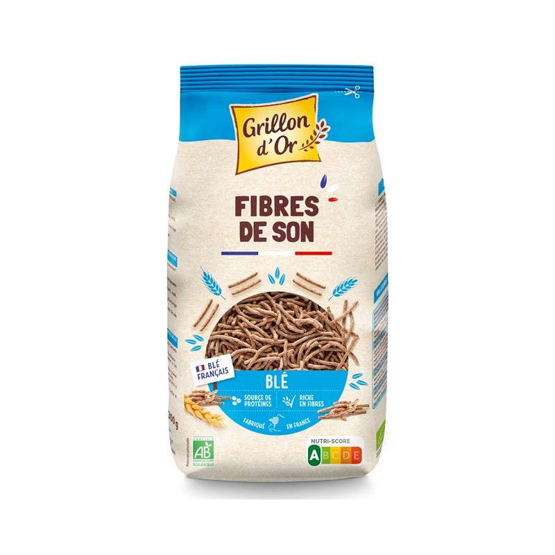 Fibres de son de blé BIO, Celnat (300 g)