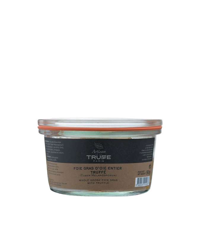 Foie gras d'oie entier à la truffe noire 3%, Artisan de la truffe  (50 g)